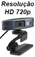 Webcam HD 720p, HP HD2300 Y3G74AA 30fps, USB#100