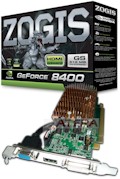Placa de vdeo Zogis GEFORCE 8400GS 512MB DDR2 c/ HDMI#98